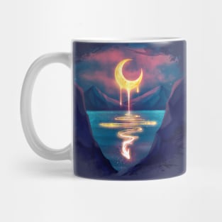 Melting moon Mug